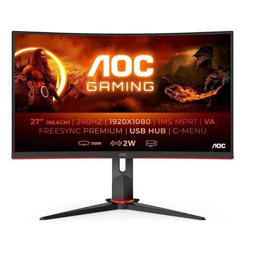 AOC C27G2Z 27" 240Hz FHD Curved Gaming Monitor