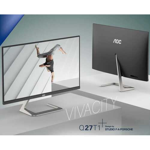 AOC Q27T1 27" QHD Monitor by Studio F.A. Porsche