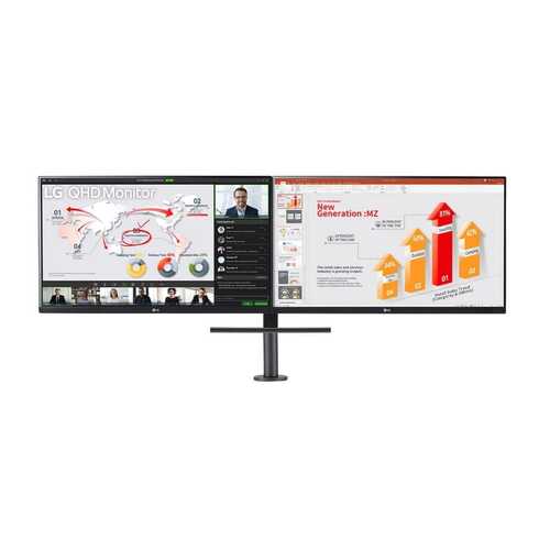 LG 27QP88D-BS 27" Ergo Dual QHD Monitor