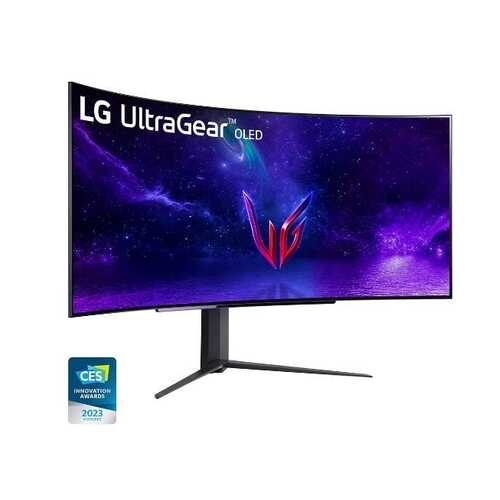 LG 45GR95QE-B 45'' UltraGear OLED Curved Gaming Monitor