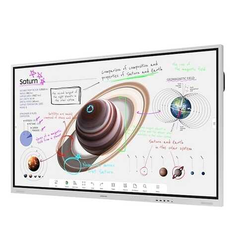 Samsung Flip Pro LH55WMBWBGCXXY WMB 55" Interactive 4K Digital Flipchart