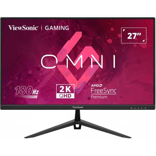 ViewSonic 27" VX2728-2K-180 2K QHD 180Hz Gaming Monitor