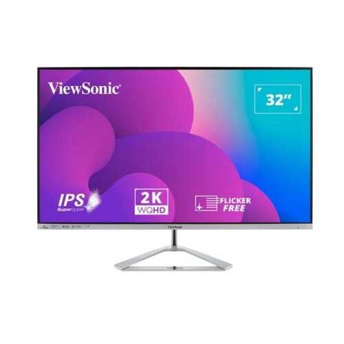 ViewSonic 32" VX3276-2K-MHD-2 QHD Business Monitor