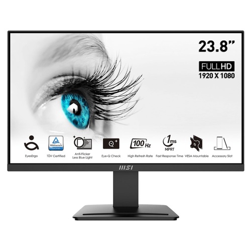MSI Pro MP2412 100Hz 1ms 23.8" LCD Monitor