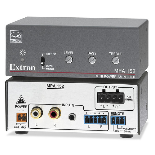 Extron MPA 152 Stereo Amplifier 15W Per Channel