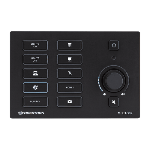 Crestron MPC3-302-B 3-Series Media Presentation Controller 302, Black - New, Open Box