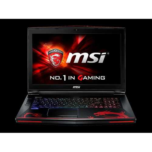 MSI GT72S 6QF Intel i7 6820HK 2.70GHz 16GB RAM 500GB SSD 17.3" FHD Win 10