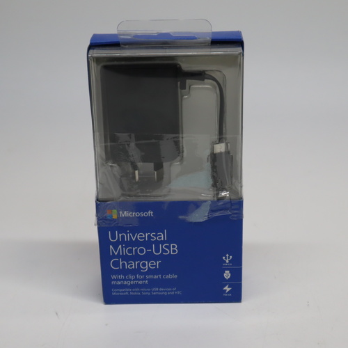 Microsoft AC-20A Universal Micro-USB Charger - New in Box