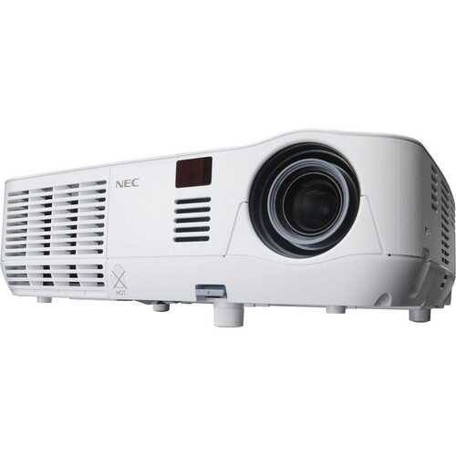 NEC NP-V260X 1024x768 Projector HDMI VGA 2600 Lumens w/Accessories