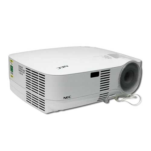 NEC VT595 XGA 1024 x 768 Projector DVI VGA Composite S-Video 2000 Lumens - Used