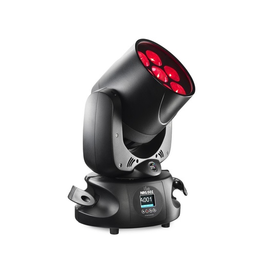 DTS Nick NRG 501 - 7 OSTAR RGBW LED Moving Head Wash - B Grade UNTESTED