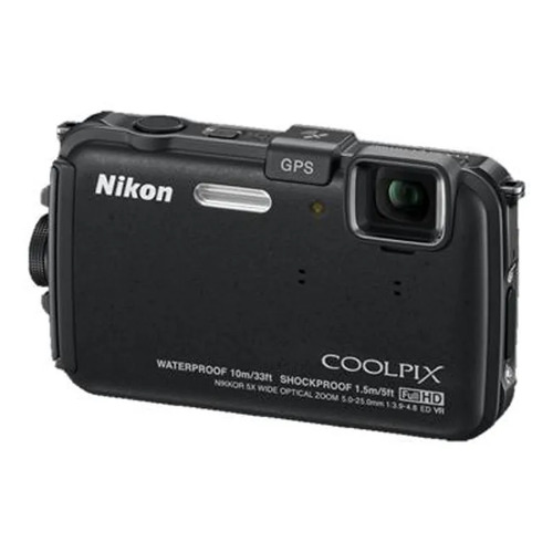 Nikon Coolpix AW100 16MP FHD Digital Camera - No Charger or Battery