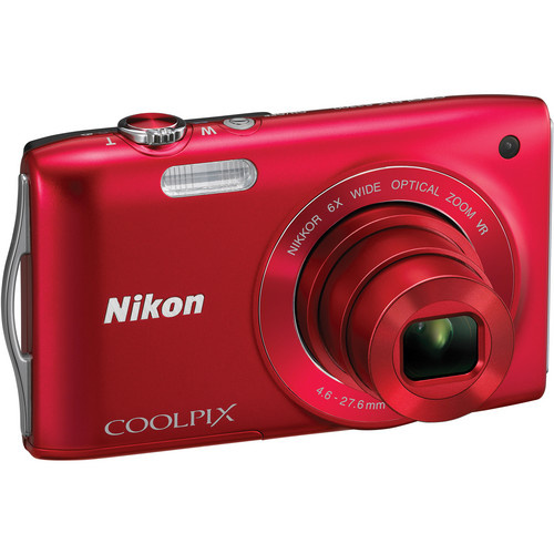 Nikon COOLPIX S3300 16MP Digital Compact Camera - Used