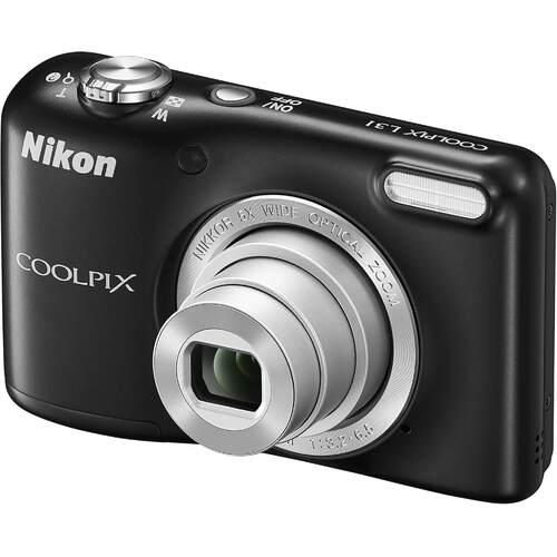 Nikon Coolpix L31 16MP Digital Camera Black