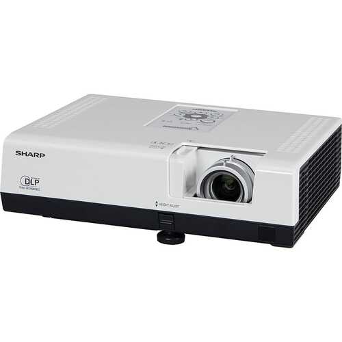 Sharp PG-D2500x 1024x768 XGA 2500 Lumens Projector VGA RCA