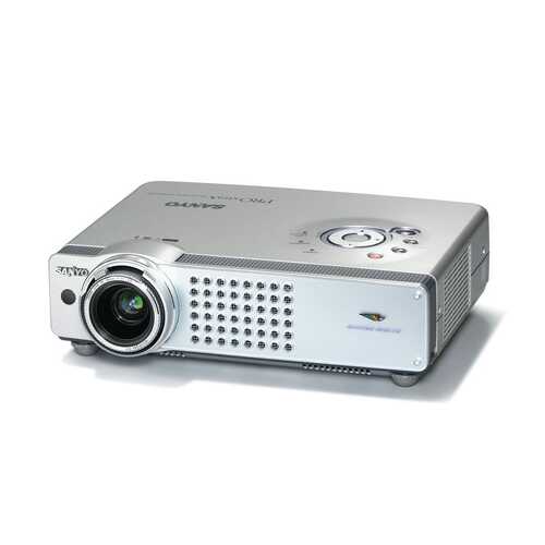Sanyo PLC-XU56 1024x768 Projector DVI VGA S-Video Composite 2500 Lumens