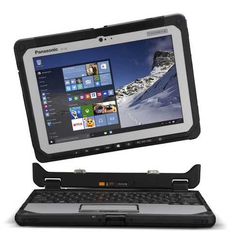 Panasonic Toughbook CF-20 Intel m5 6Y57 1.10GHz 8GB RAM 256GB SSD 10.1" Win 10