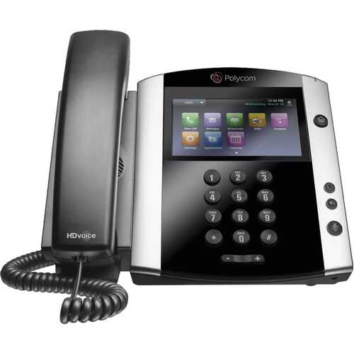 Polycom VVX 601 16-Line VoIP Business Phone - New, Open Box