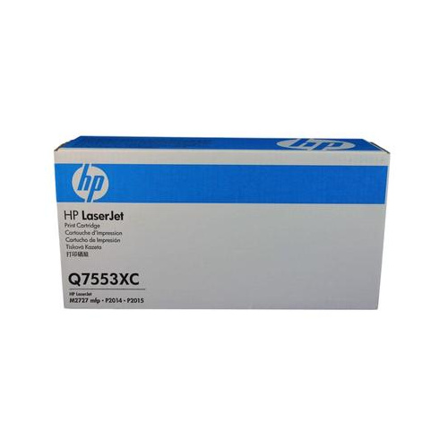 Genuine HP 53X High Yield Black Toner Cartridge Q7553X LaserJet P2014 P2015 M2727 MFP