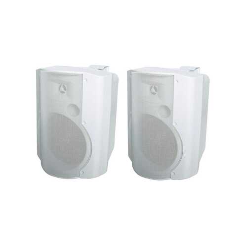 Redback C0927 130mm 30W 2 Way White Active Speaker Pair