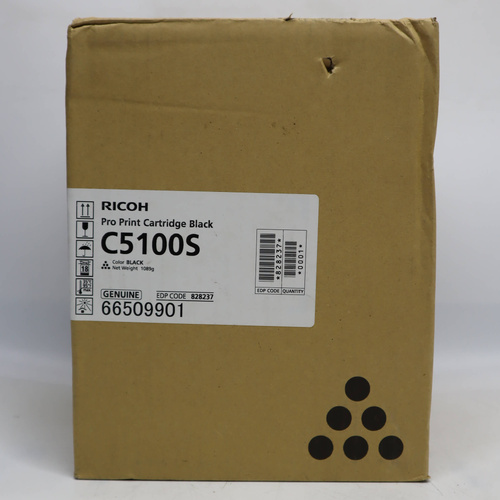 Genuine Ricoh Black Toner Print Cartridge 828237 for Pro C5100S