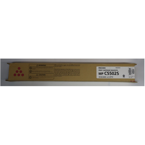 Genuine Ricoh Magenta Toner Print Cartridge 841697 MP C5502S - New