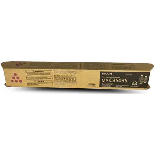 Genuine Ricoh Print Cartridge Magenta 841831 MP C3503S