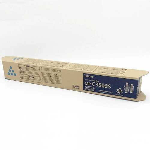 Genuine Ricoh Print Cartridge Cyan 841832 MP C3503S
