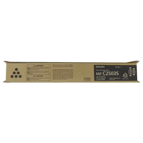 Genuine Ricoh Print Cartridge Black 841932 MP C2503S