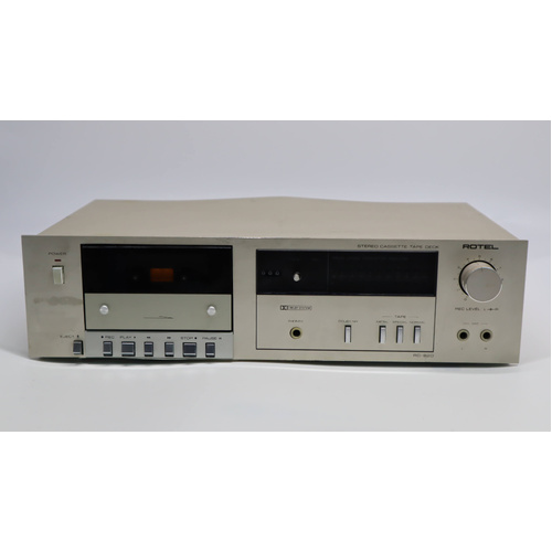 Rotel RD-820 Stereo Cassette Tape Deck Player Recorder - B Grade