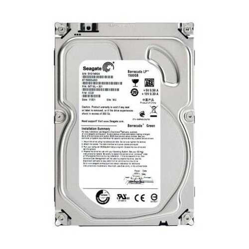 Seagate ST1500DL003 1.5TB 3.5" Internal SATA HDD 3.5"
