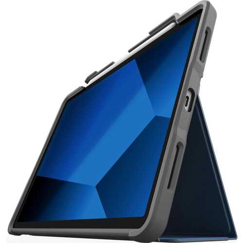 STM DUX PLUS FOR APPLE iPAD AIR (4th GENERATION) BLACK Tough Case