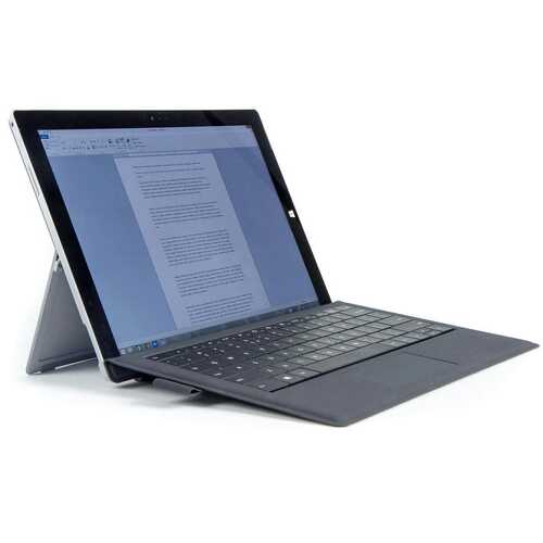 Microsoft Surface Pro 3 12" Intel i5 4300U 1.90GHz 8GB RAM 256GB SSD Tablet + Keyboard Cover NO OS - B Grade