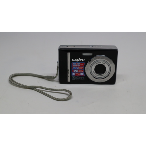 Sanyo VPC-S1275EX 12MP Digital Camera - Used