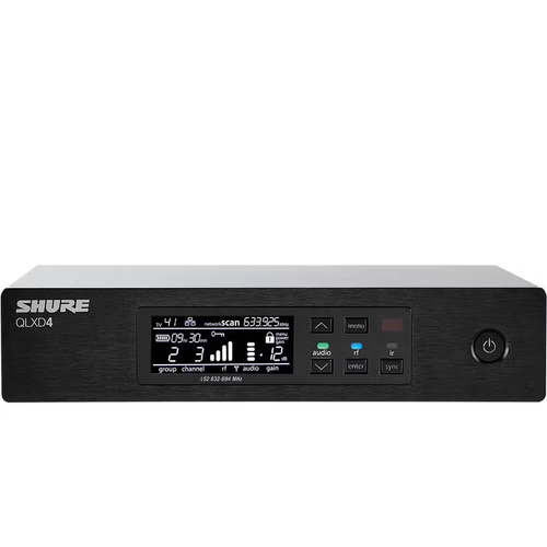 Shure QLXD4 Wireless Wireless Digital Receiver (H53 Frequency Band)