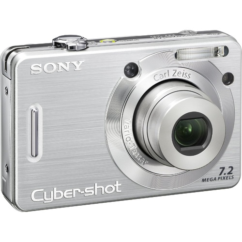 Sony Cyber-Shot DSC-W55 7.2MP Digital Camera - Used