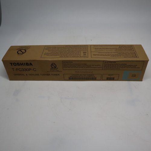 Genuine Toshiba T-FC330P-C Cyan Toner Cartridge