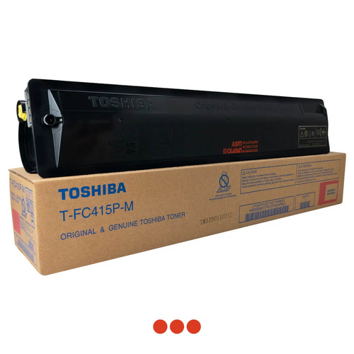 Genuine Toshiba T-FC415P-M Magenta Toner Cartridge for e-Studio 2515AC