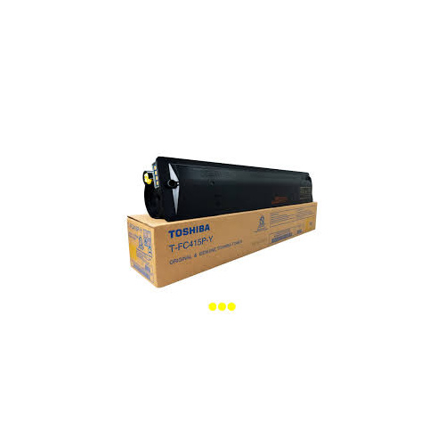 Genuine Toshiba T-FC415P-Y Yellow Toner Cartridge for e-Studio 2515AC