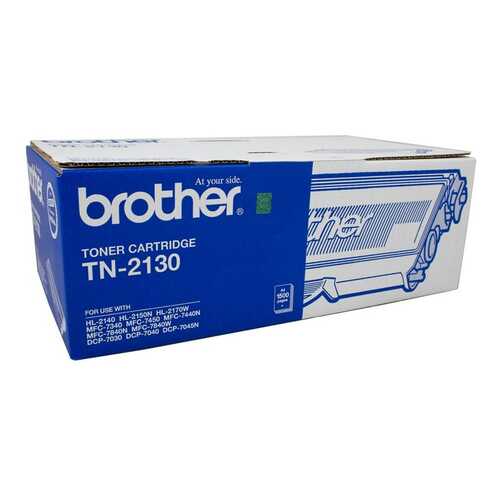 Brother Genuine TN-2130 Black Toner Cartridge for HL-2140/2150N/2170W - New, Opened Box