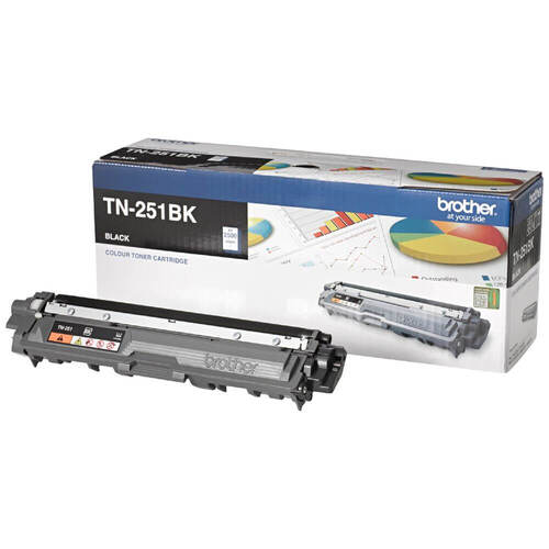 Brother Genuine TN-251BK Black Toner Cartridge for HL-3150CDN/3170CDW