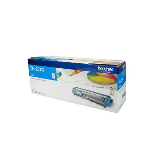 Brother Genuine TN-251C Cyan Toner Cartridge - New, Open Box