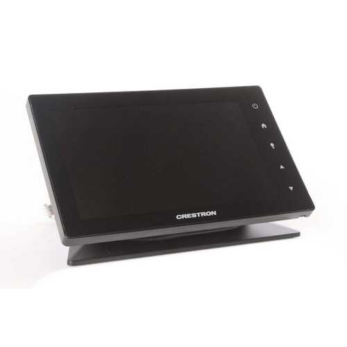 Crestron TSW-750-B-S 7 in Touch Screen No Cam/Mic, Black Smooth