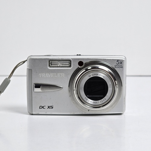 Traveler DC-X5 10MP Digital Camera - Untested