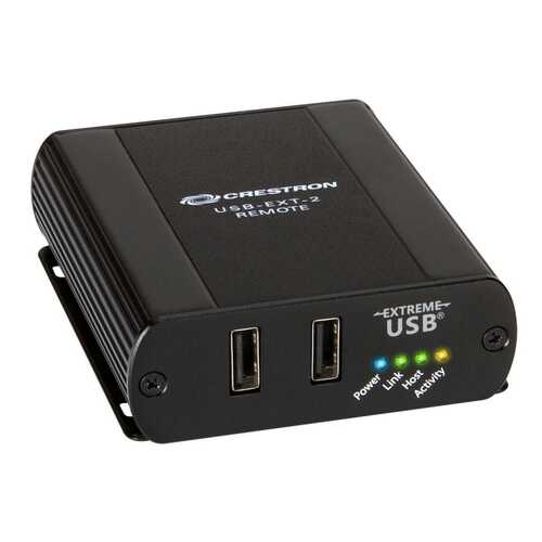 Crestron USB-EXT-2-REMOTE USB over Category Cable Extender, Remote - New, Open Box