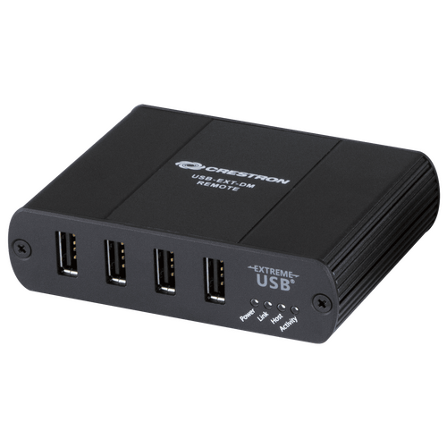 Crestron USB-EXT-DM-REMOTE USB over Ethernet Extender 4-Port - New, Open Box