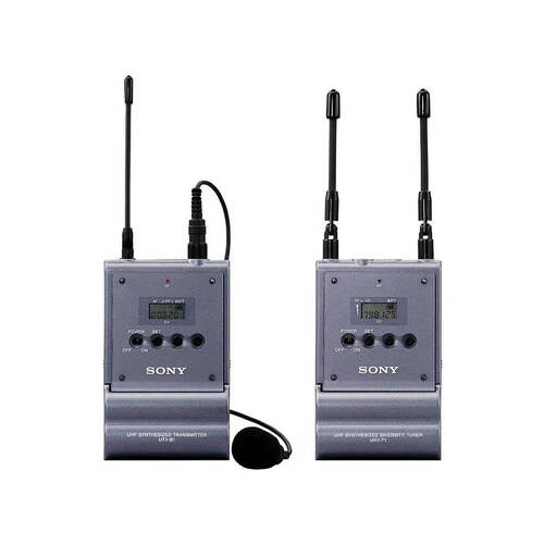 Sony UTX-B1 UHF Synthesized Transmitter & URX-P1 UHF Synthesized Diversity Tuner
