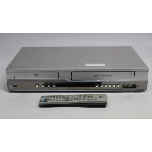 LG V271 DVD & VHS VCR Combo Player w/Remote - B Grade