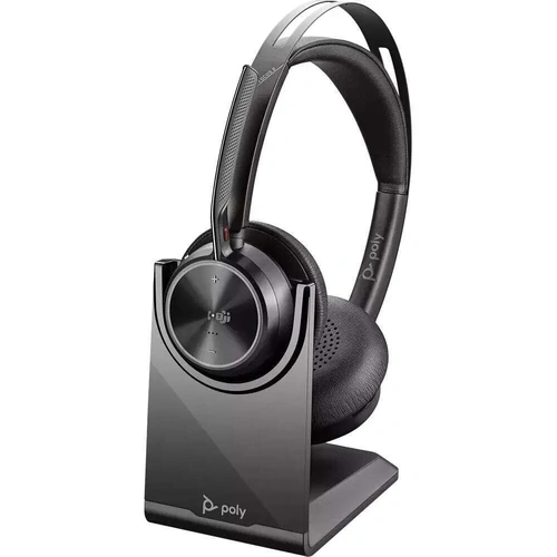 Poly Voyager Focus 2 Stereo Bluetooth Headset w/Charge Stand UC USB-A