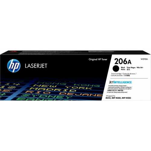 Genuine HP 206A Black Toner Cartridge W2110A LaserJet Pro M255, MFP M282/M283